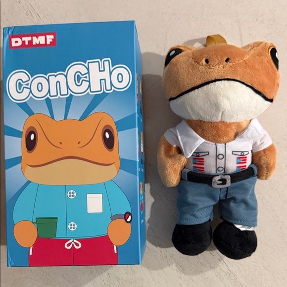 ConCHo Plush Toy - Orange and Blue